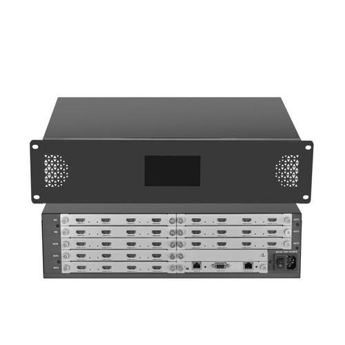 2.5U Multi-Screen Video Wall Processor, 8 Windows Per Screen, PIP, Multi-Format Input