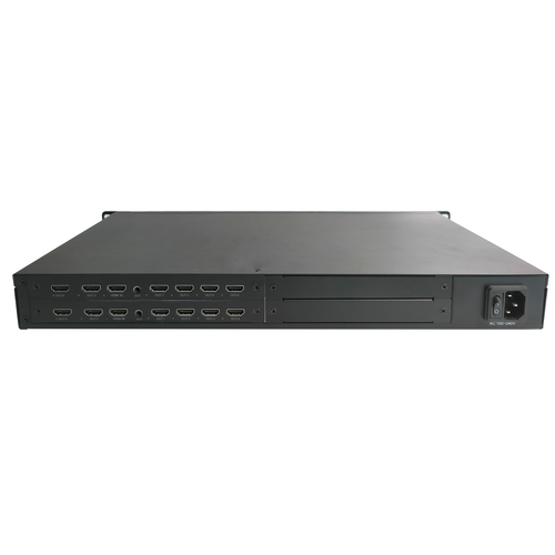 Professional Audio Video Chassis 1U Flexible Configuration Multiple Board/Card Accommodation Operation Custom Logo (Chassis Only)